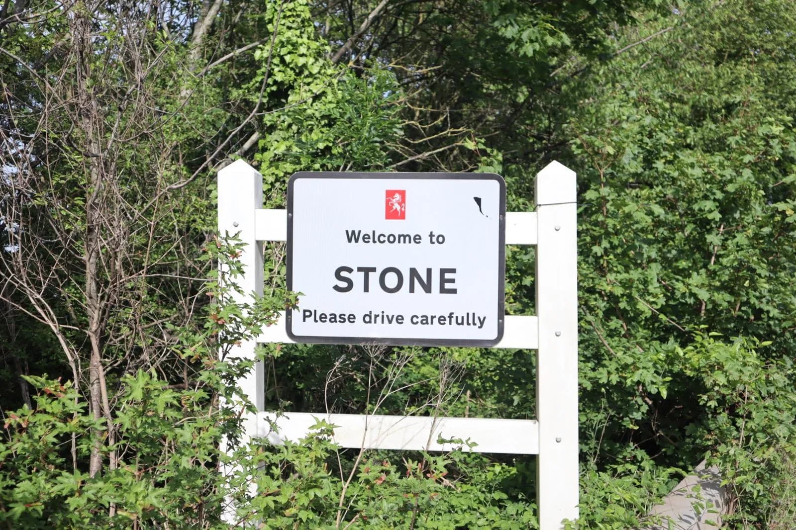 Stone village and surrounding Kent-side local area