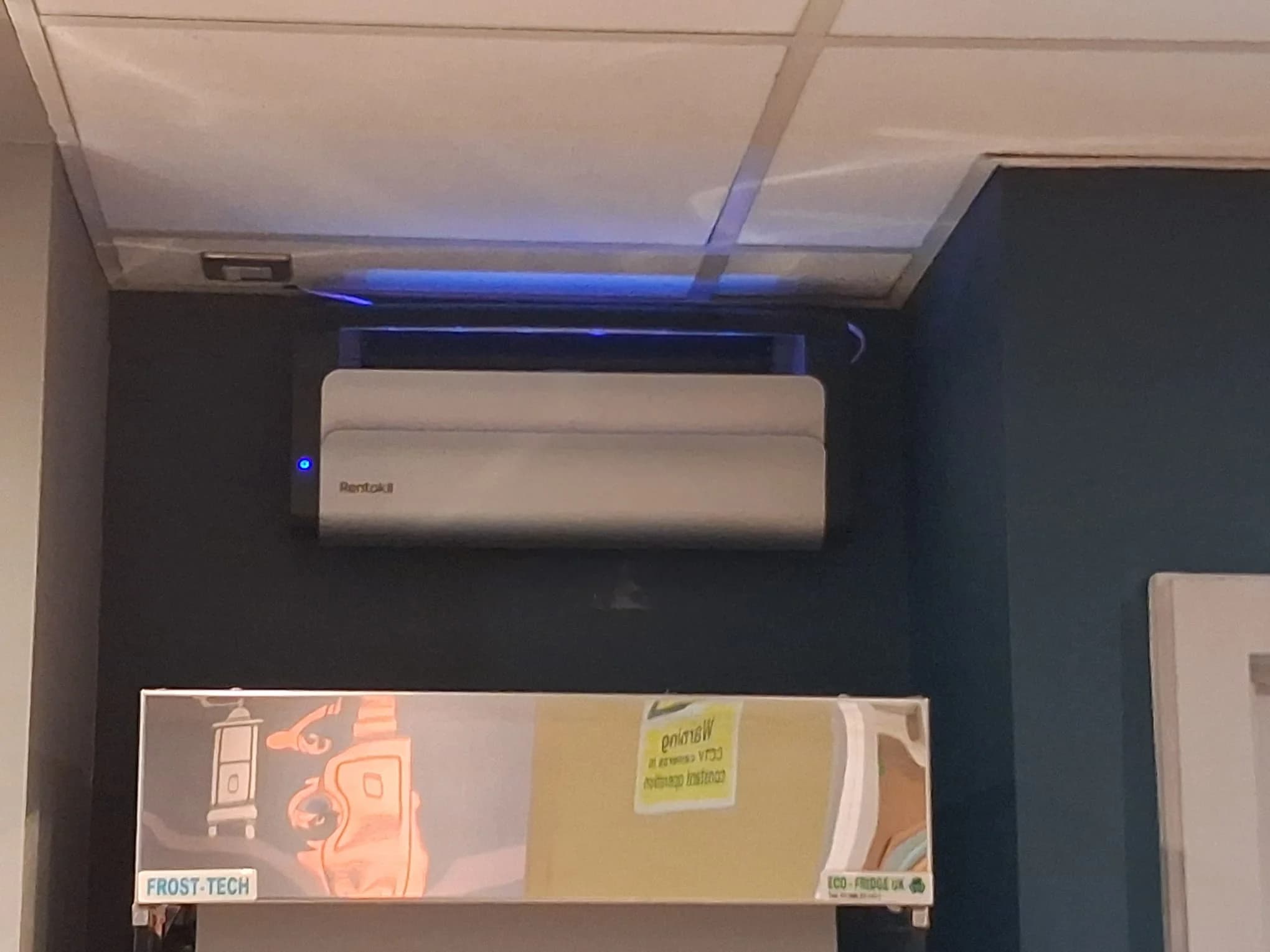 Bug zapper testing follow-up for a commercial appliance