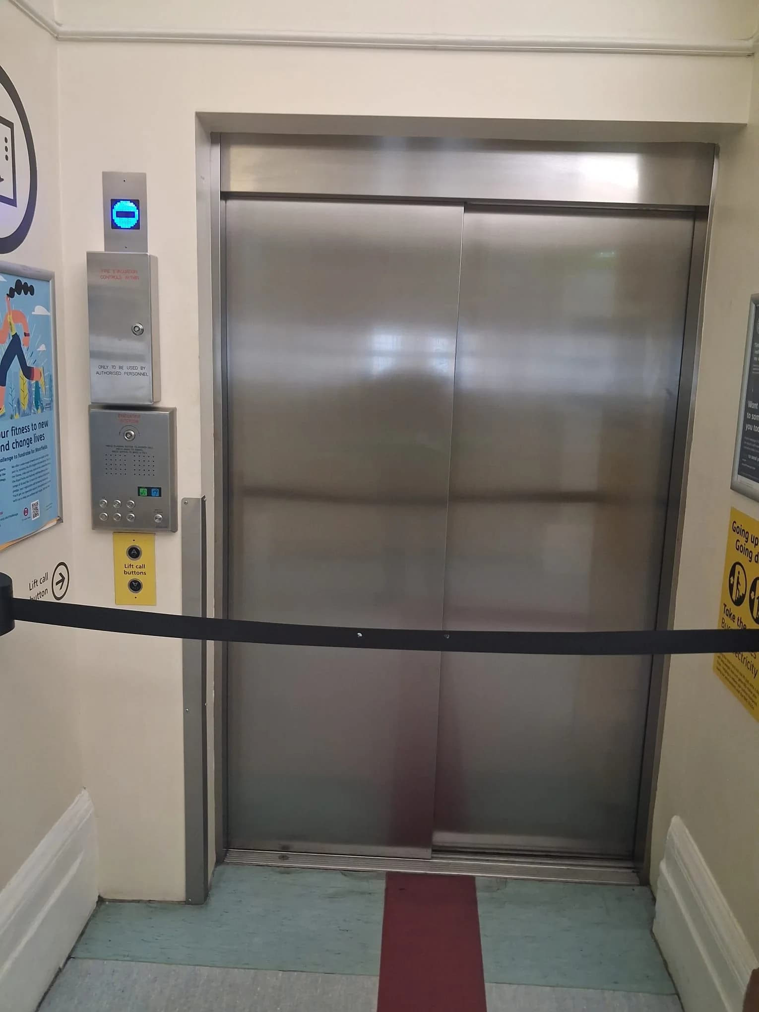 Lift area maintenance and property repair work