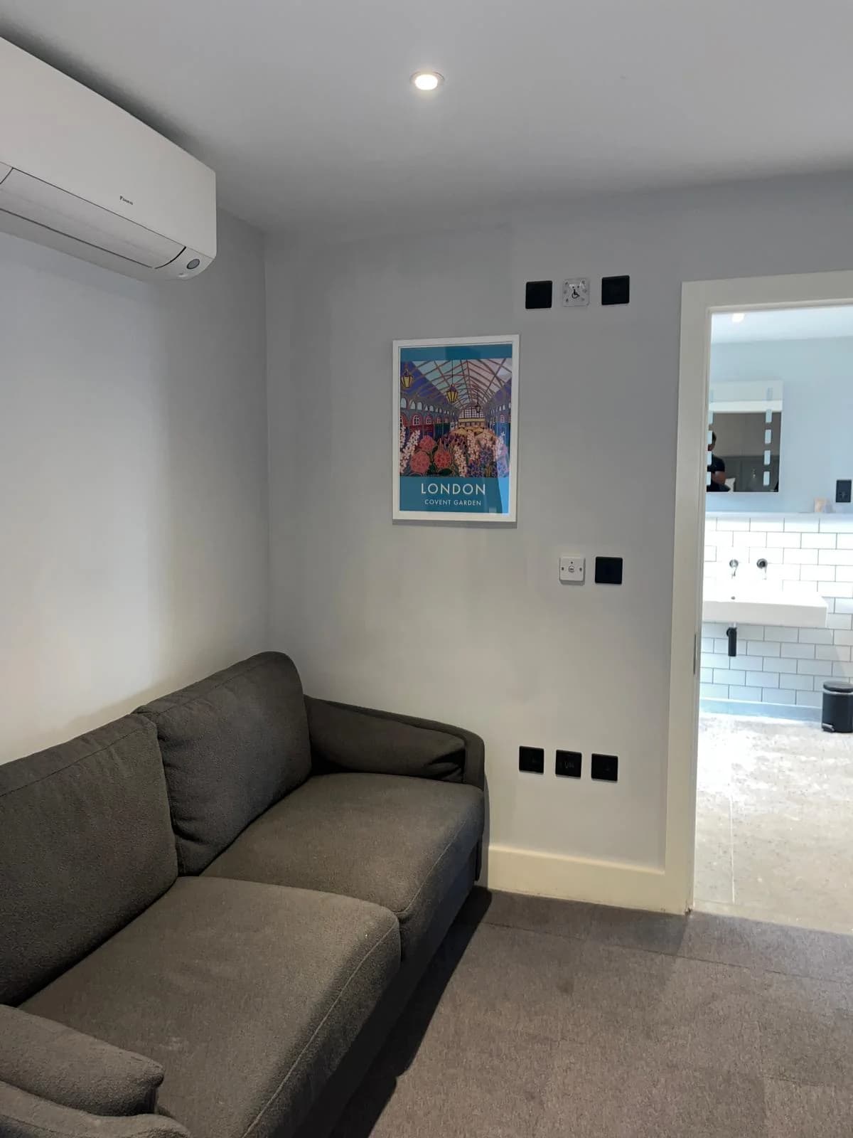 Lounge after property maintenance work